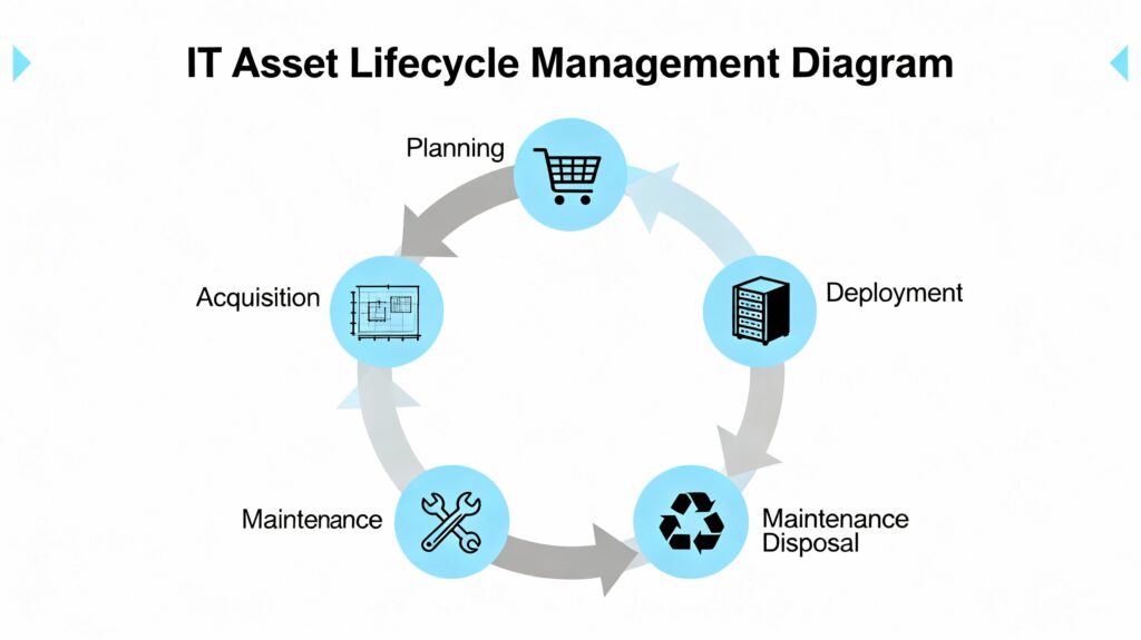The itam blog includes the topic lifecycle management