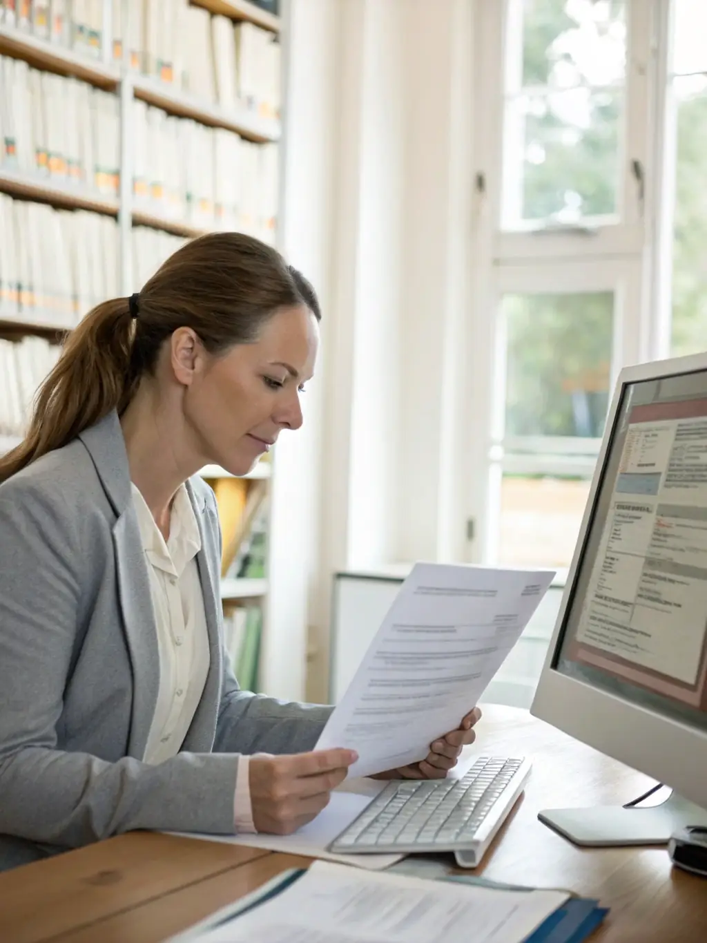 A consultant importing software licenses into an IT asset management system, ensuring accurate tracking and compliance.