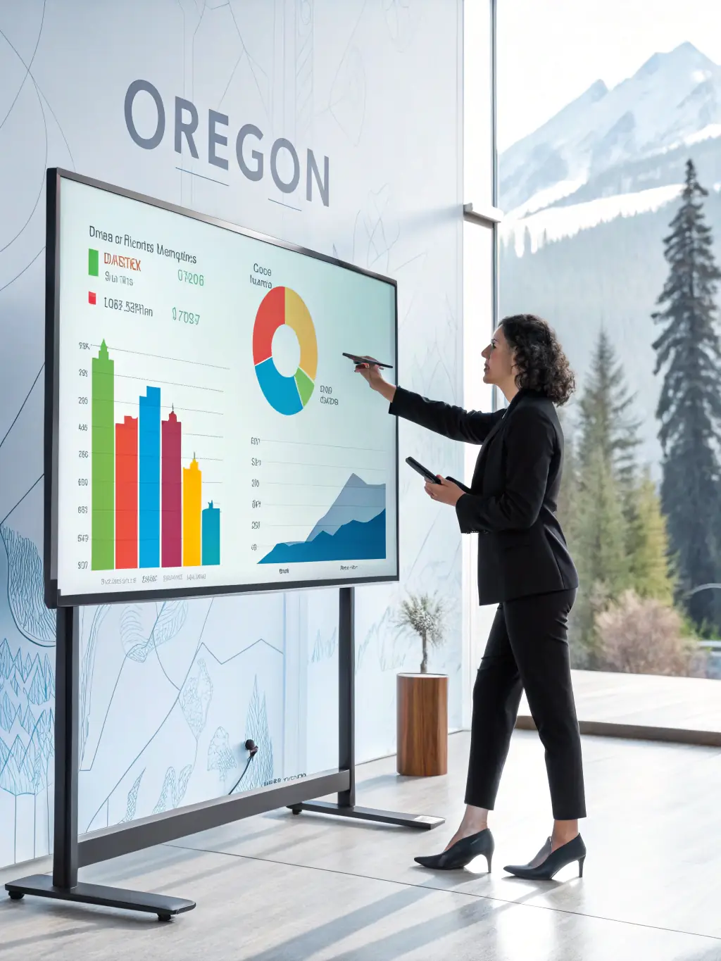 A financial analyst is reviewing a report showing significant cost savings achieved through effective IT asset tracking and management, emphasizing the financial benefits.