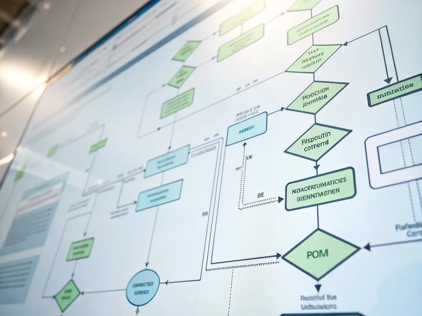 Diagram illustrating ITAM-processes.